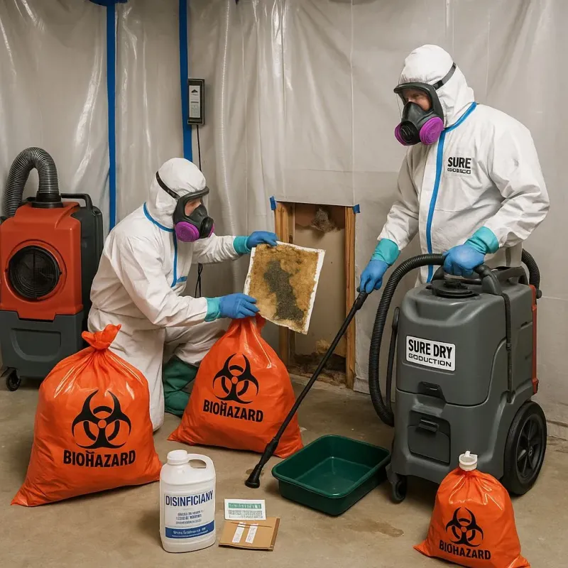 Contaminated Water Handling Protocols process in Apple Valley, MN