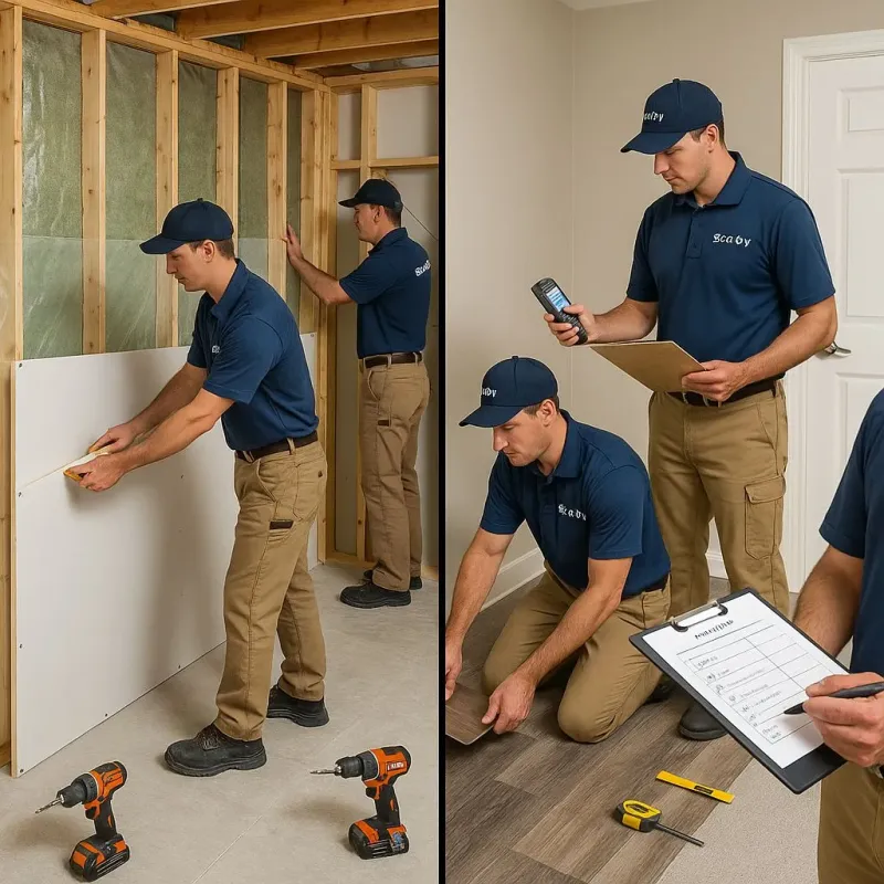 Repairs and Reconstruction process in Apple Valley, MN